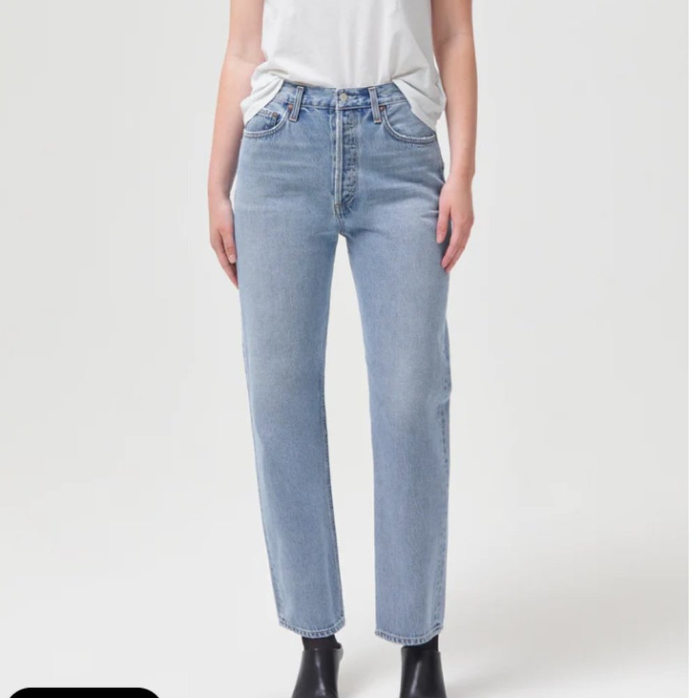 Agolde 90s Pinch Waist Jean in Soundwave Women’s Size 26